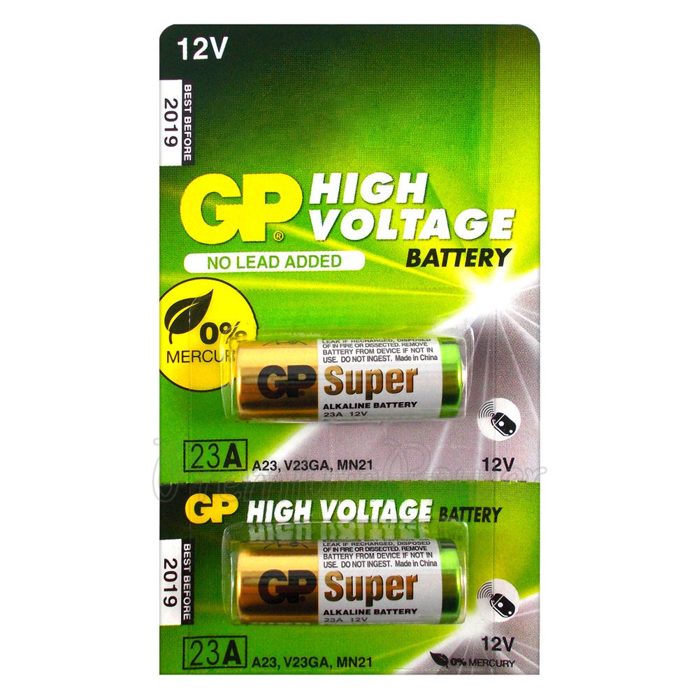 Gp 23a 12v alkaline battery remote control batteries 1pc shopee