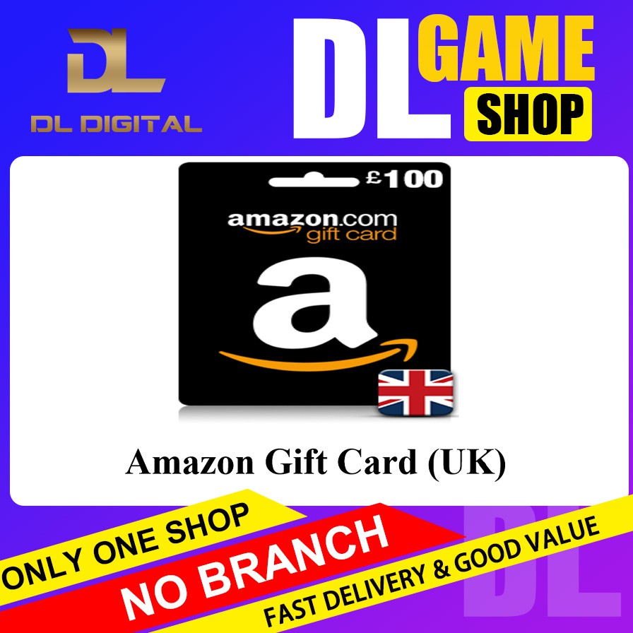 Amazon Gift Card 50 100 Gbp Redeem Code Uk Only Shopee Malaysia