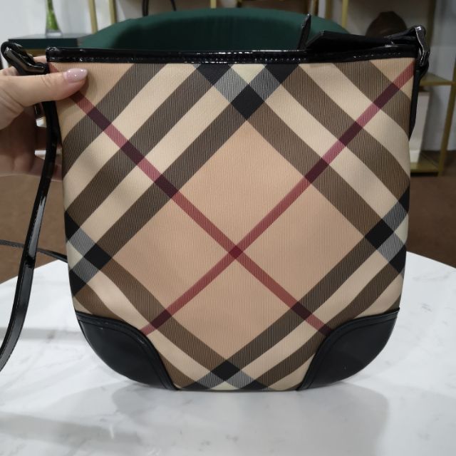 burberry nova check crossbody bag