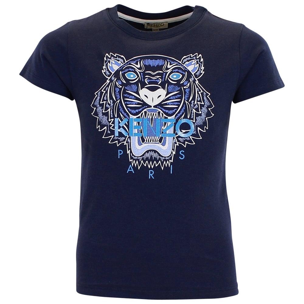 kenzo paris t shirt blue