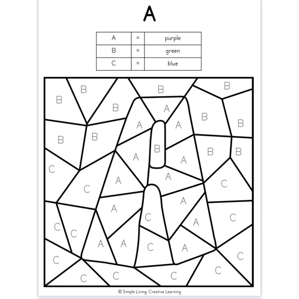 buku mewarna nombor