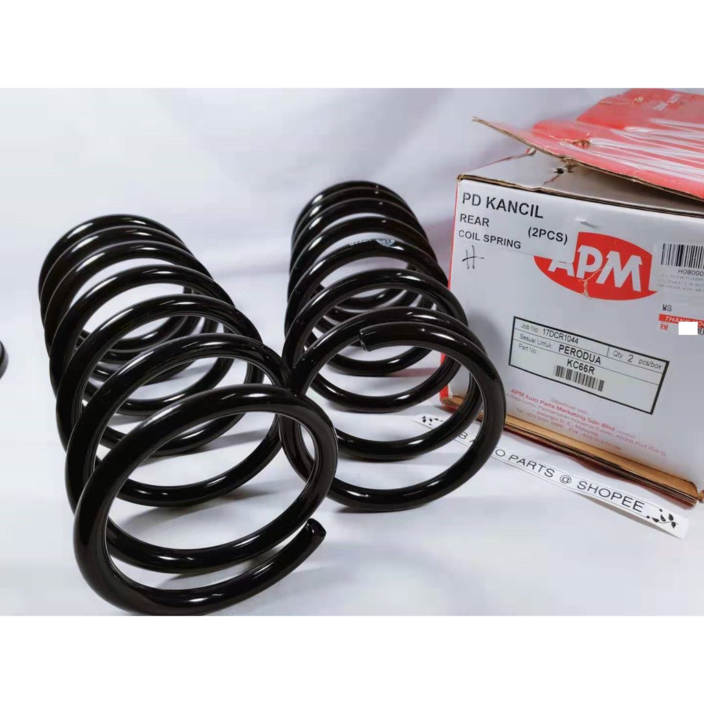 Perodua Kancil APM Original REAR Coil Spring Pair KC66R 