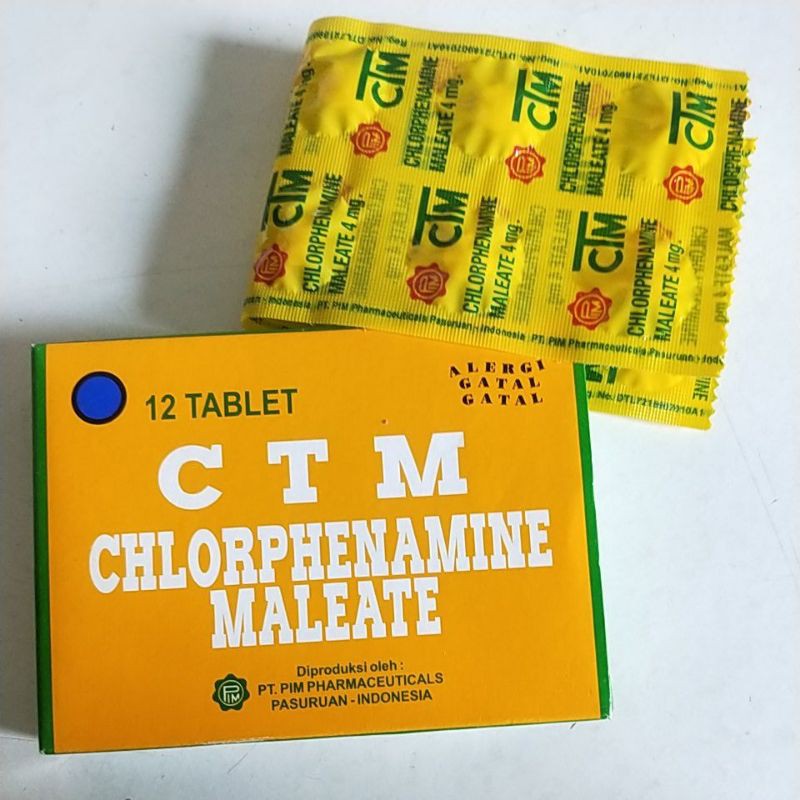 C T M Obat Gatal Obat Alergi Shopee Malaysia