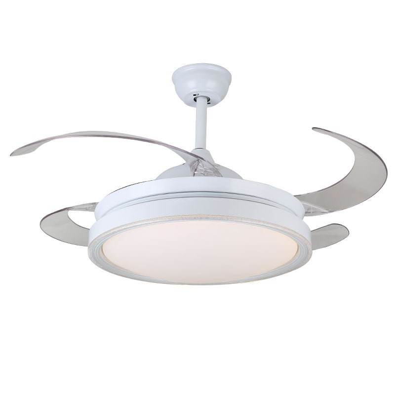 Latest Fashion Customized 75w Ceiling Fan With Led Light Fancy Ceiling Fan Light