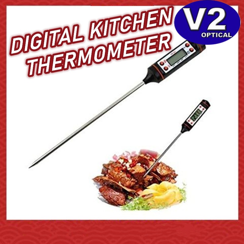 Food Baking Digital Kitchen Probe Thermometer Instant Read BBQ Meat Cooking Sensor Thermometers Probe Tool Heat Tester