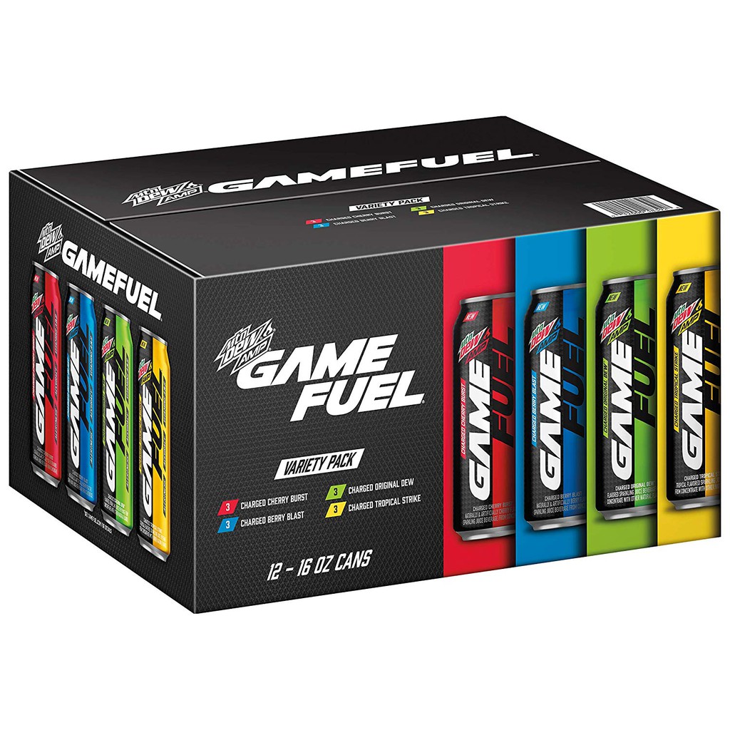 Mountain Dew S New Game Fuel Drink Has A Seriously Interesting Can