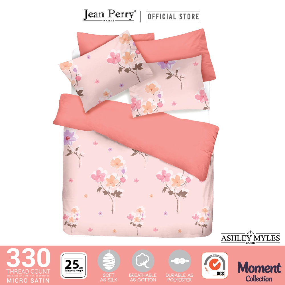 Ashley Myles Moment 4-IN-1 Queen Fitted Bedsheet Set - 25cm #3