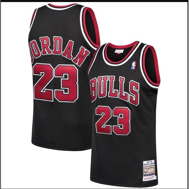 jordan 23 jersey black