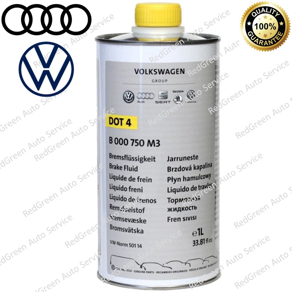 100 Original Audi Volkswagen Brake Fluid (1 litre) Shopee Malaysia