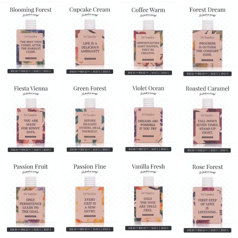 Original Dexandra Air Freshener 10ml Shopee Malaysia