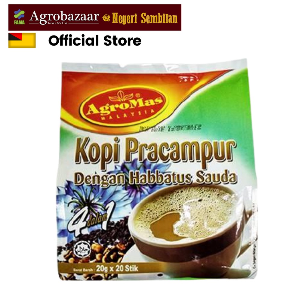 Agromas Kopi Campuran Habbatus Sauda Agrobazaar Negeri Sembilan