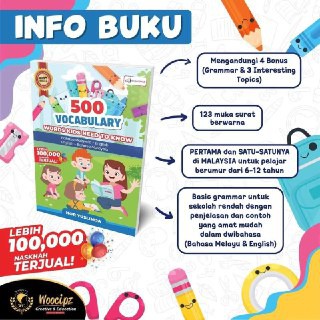 Buy Ready Stock Buku 500 Vocabulary Words Sesuai Untuk Semua Peringkat Umur Seetracker Malaysia