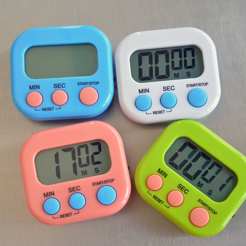 LCD Digital Kitchen Timer Cooking Baking Oven Timer Loud Alarm Clock