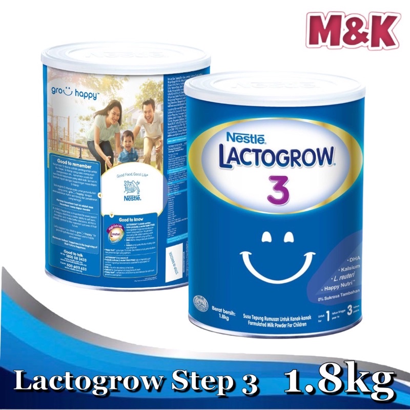 LACTOGROW Step 3 1.8kg Exp: 05/2023 | Shopee Malaysia