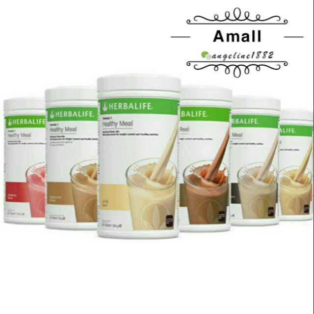 Herbalife F1 Nutritious Mixed Soy Protein Drink (550g) Shopee Malaysia