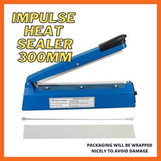 300MM 12” IMPULSE SEALER PACKAGING SEALER Plastic sealer plastik impuls sealer pengedap plastik sealer machine