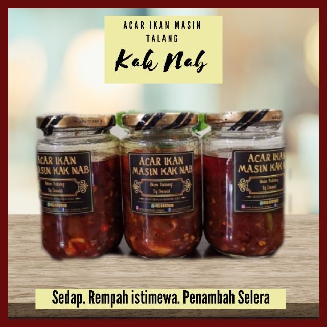 Ikan resepi talang acar Ikan Talang