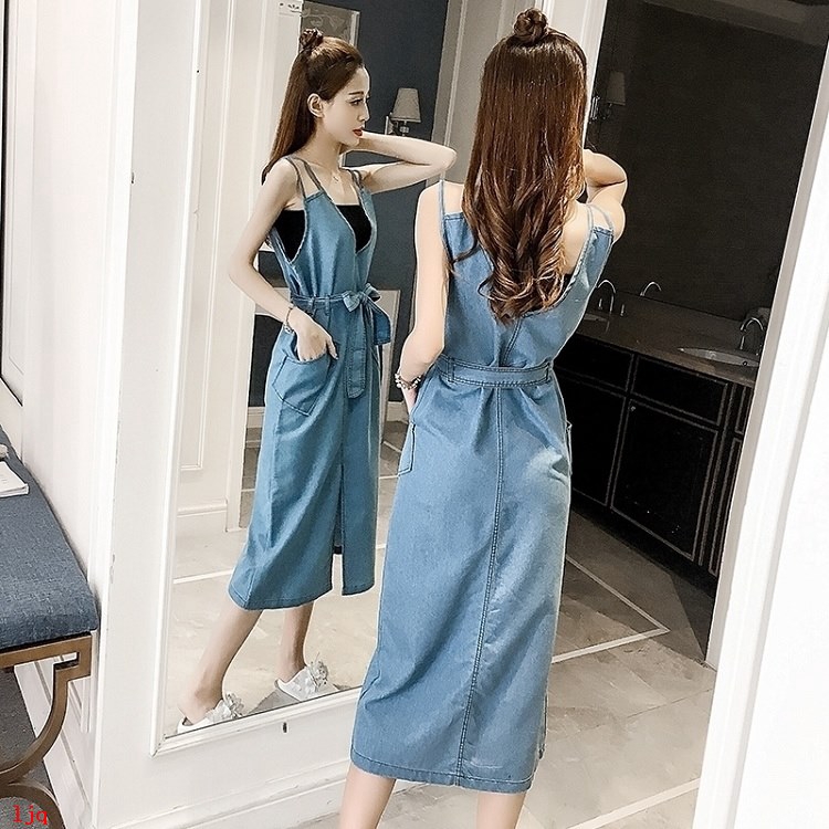 denim dress shopee