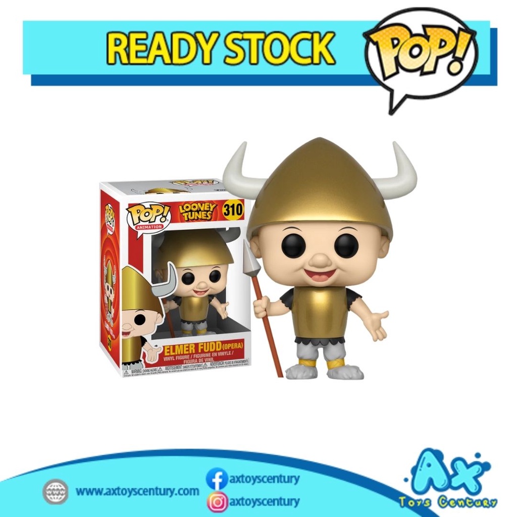Funko Pop! Animation: Looney Tunes - Elmer Fudd Opera #310 100% Genuine