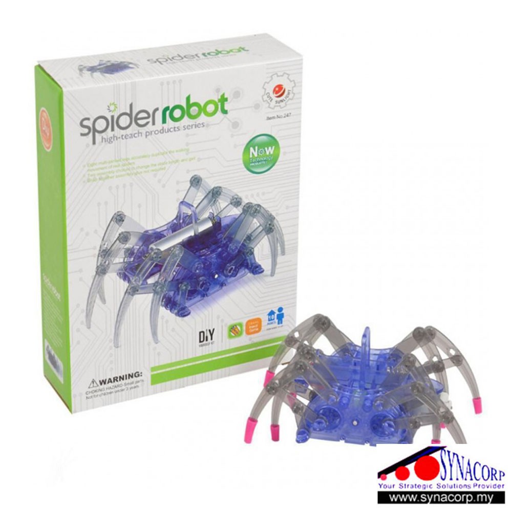 diy robot spider stem