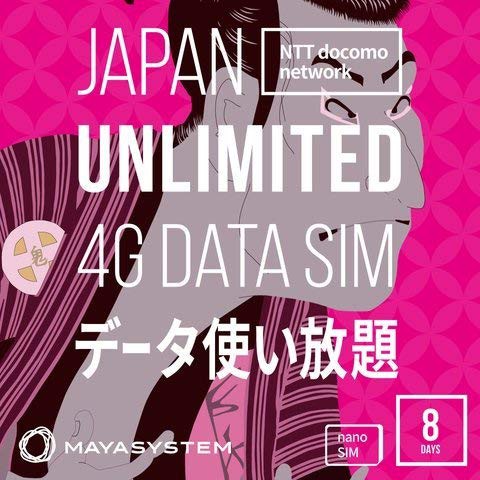 Japan 4g Sim Card Jp Pick Up Unlimited Data 6 8 Days Mobile Internet Online Nano Sim Micro Sim Iphone Android Docomo Shopee Malaysia