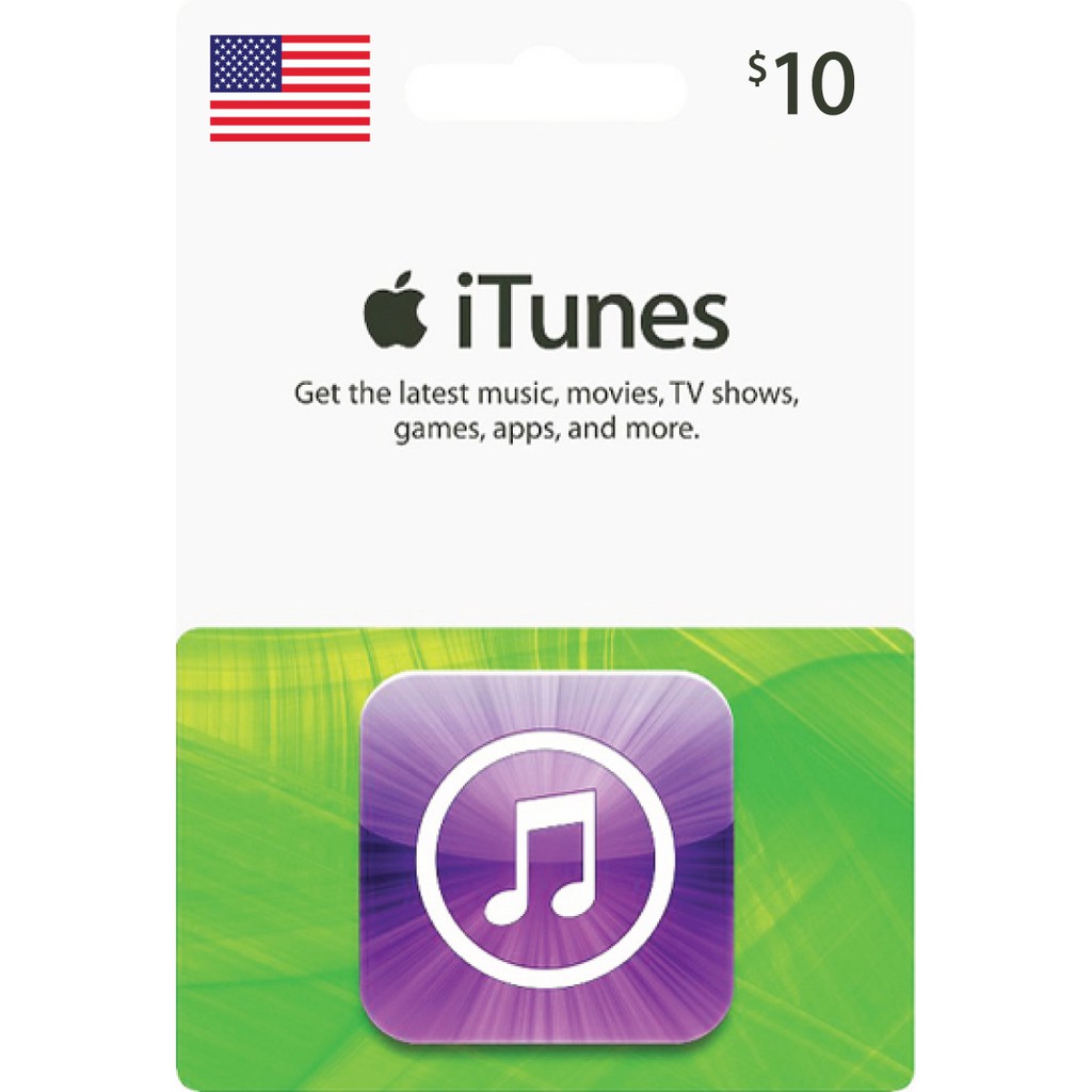 iTunes Gift Code USA: $5 & $10