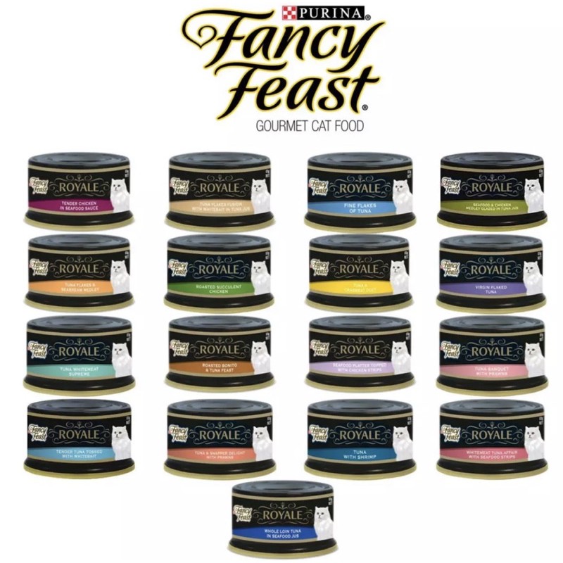 Fancy Feast Royale Cat Canned Food ( 24 x 85g ) Shopee Malaysia