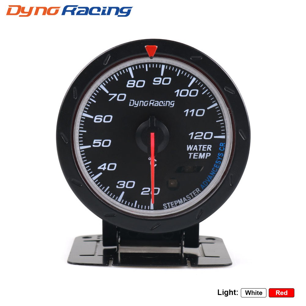 Dynoracing 60mm Car Water Temperature Gauge 20 120 Celsius Water Temp Meter Red White Lighting Car Gauge With Sensor Shopee Malaysia