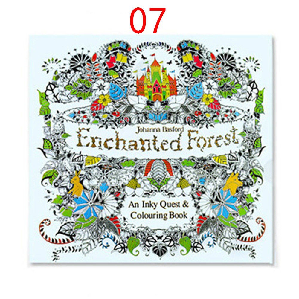 Fun Adult Coloring Book Designs Stress Relief Coloring Book Mandalas Animals Shopee Malaysia