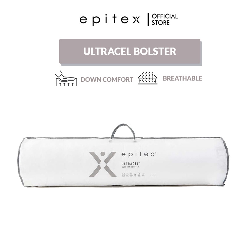 Epitex (Medium Soft) Ultracel Bolster Comfortable Hotel Bolster