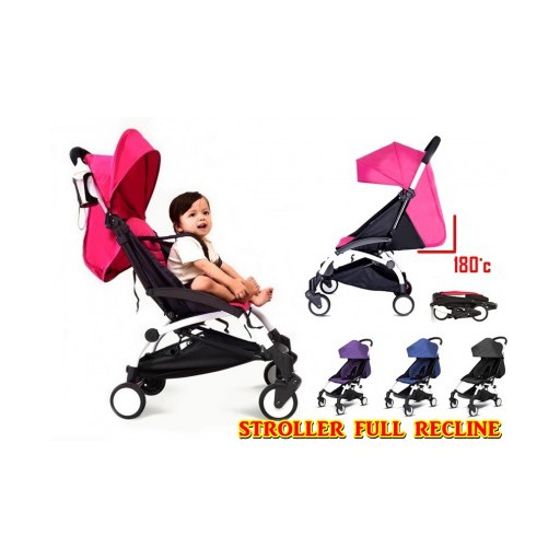 full recline lightweight stroller