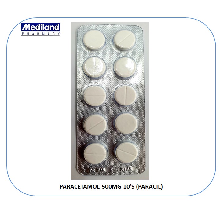 Paracetamol Tablet 500mg 10 S Shopee Malaysia