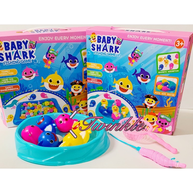 Baby Shark Fishing Game with Pool Toys Shopee Malaysia