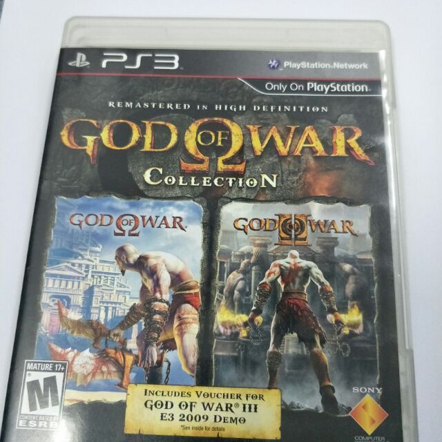 god of war collection psn