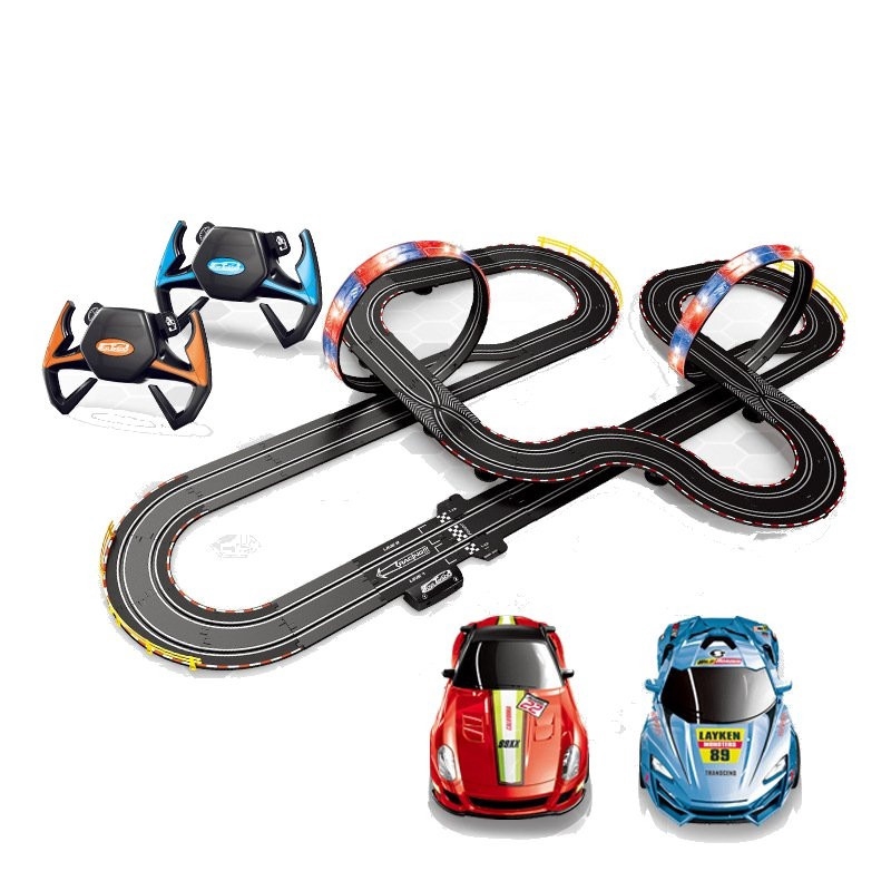 electric slot car track set