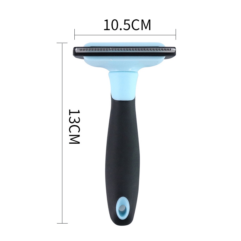 Pet Hair Tool Grooming Brush Comb Open Knot Hair Removal Comb Detachable Stainless Steel Cutter Head