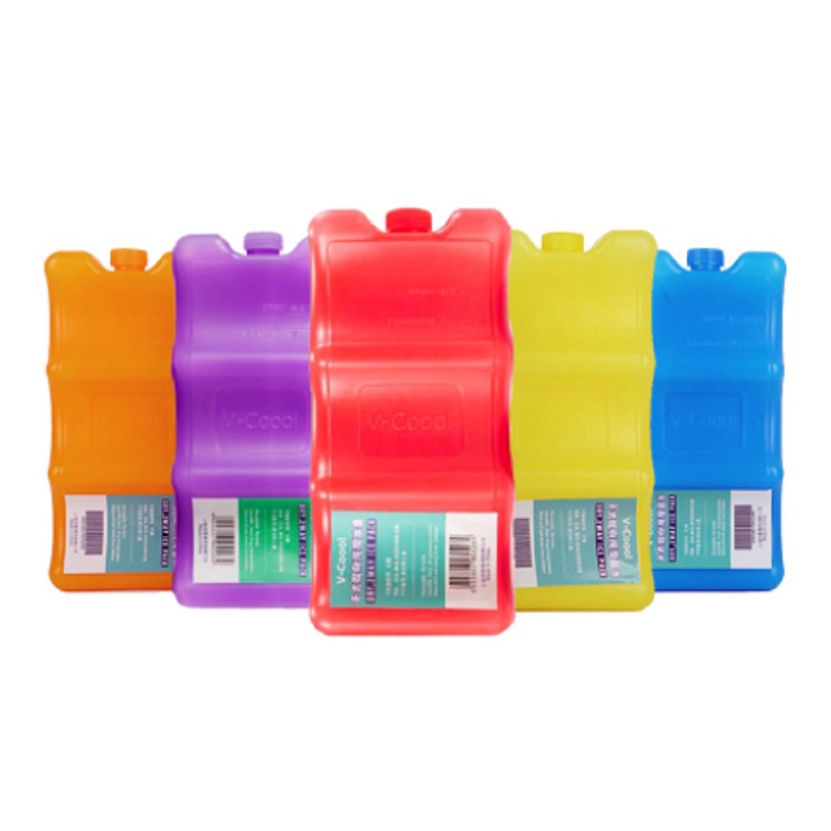 COMPLETE WITH COLD BLUE ICE POWDER! Vcoool Ice Brick Cooler Pack Ice Brick Ais Beg Susu Ice Brick Cooler Bag Ais Brick