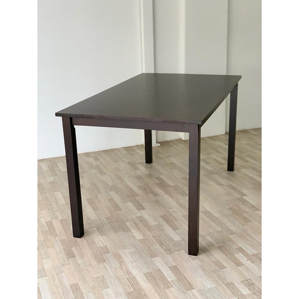 140x80 Cm Gf Solid Wood Dining Table Shopee Malaysia