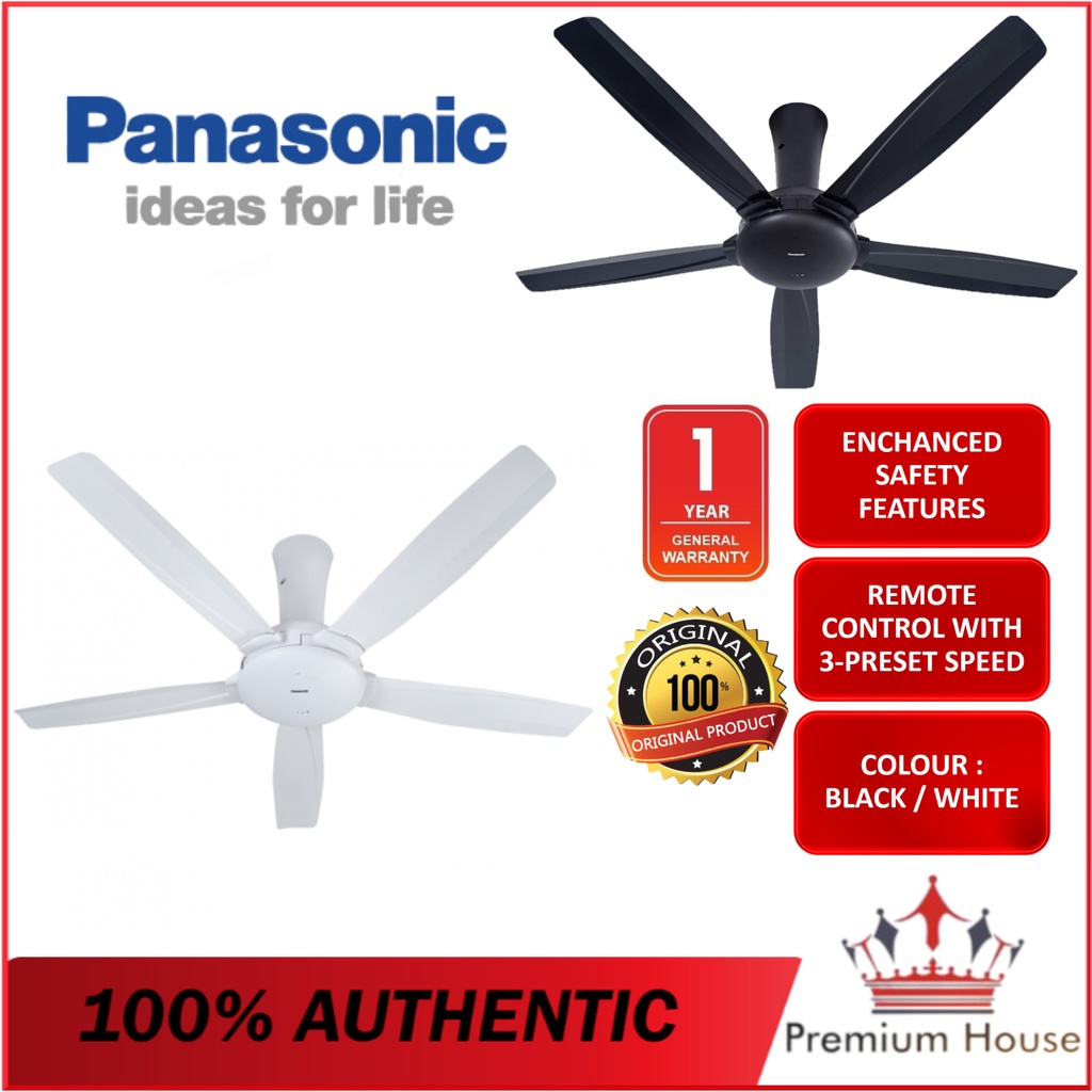 Panasonic FM14DZVBKH Bayu 4 or 5 4Blade or 5Blade Ceiling Fan