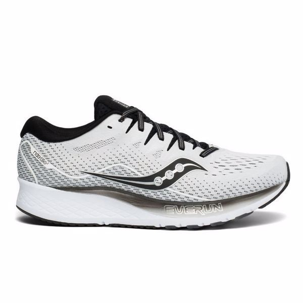 Saucony Ride ISO 2 (Men) - White/Black 