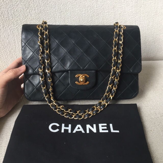 chanel vintage square flap bag