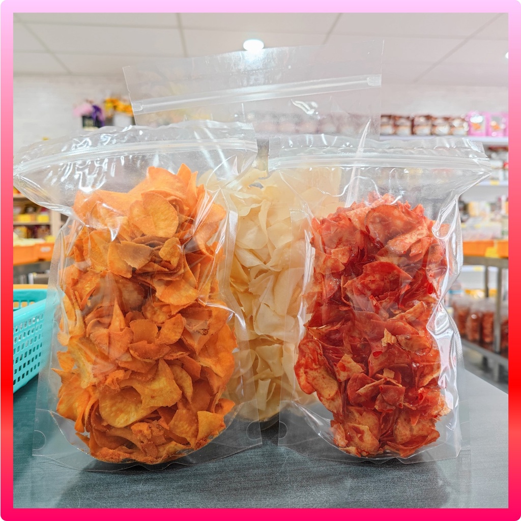 Layang-layang Chips Kerepek Seal Pack 拉央木薯片密封拉链袋 250g+- | Shopee Malaysia