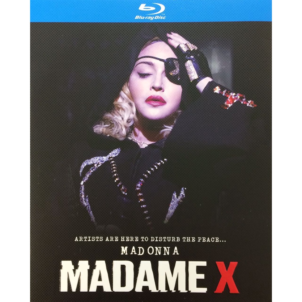 Registro Escudero agitación Blu-ray Concert MADONNA 麦当娜- Madame X Tour 2021 2021演唱会：X夫人(Blu-ray Import  25GB) (2021) | Shopee Malaysia