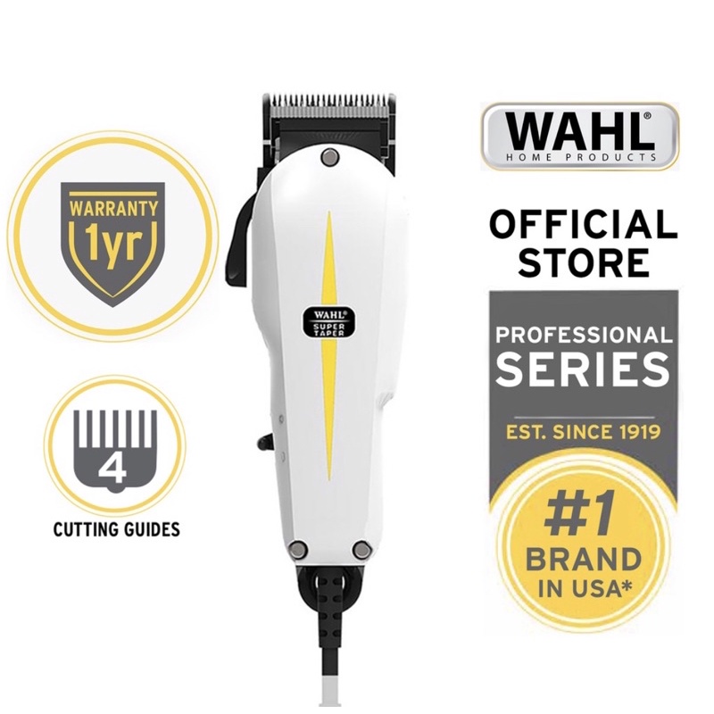 Super Taper Wahl Corded Hair Clipper (USA) Shopee Malaysia