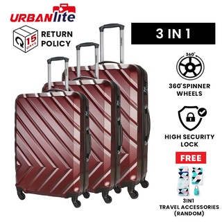 Image of Urbanlite Conti 3 IN 1 Bundle Spinner Luggage Set (20