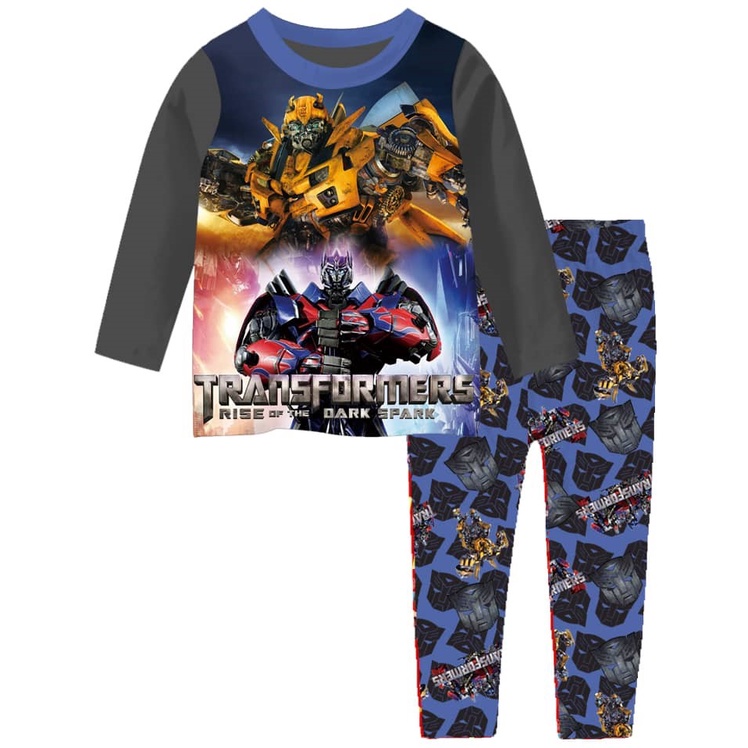 Boys Transformers Optimus Prime and Bumblebee Short Pyjamas 
