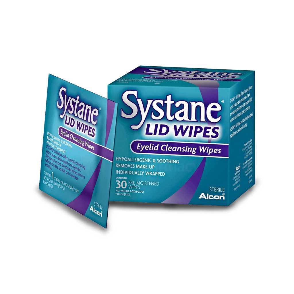 Systane Lid Wipes 1x30s [READY STOCK FAST SHIPPING] | Shopee Malaysia