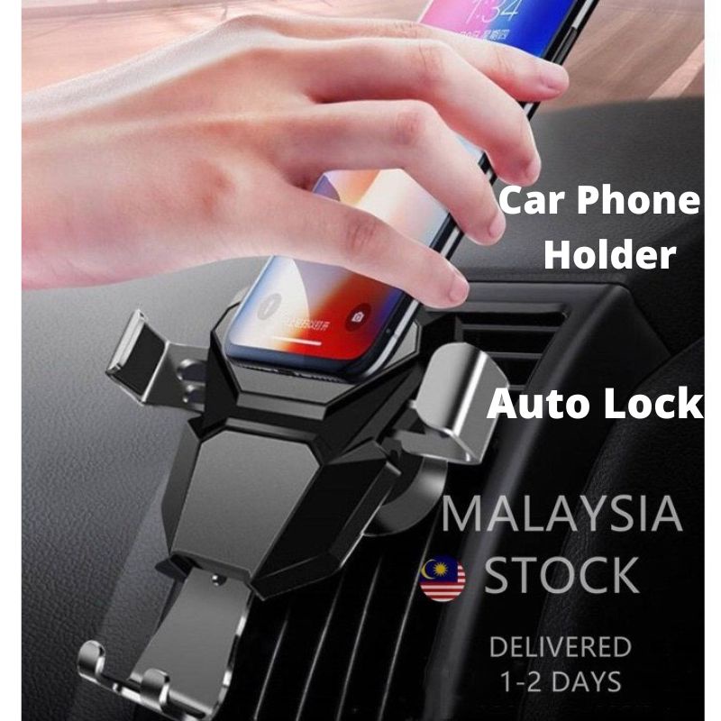Phone holder Aircon handphone stand kereta dashboard bracket car stand