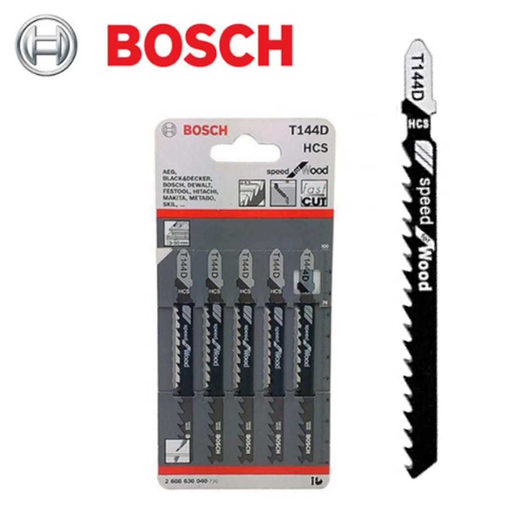 [READY STOCKS] BOSCH Jigsaw Blades T144D Speed For Wood / BOSCH JIGSAW