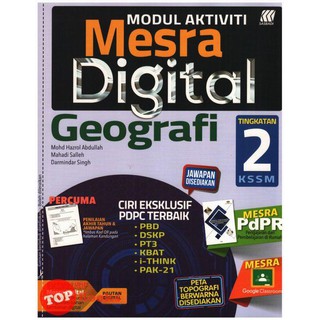 Buy Modul Aktiviti Mesra Digital Geografi Tingkatan 2 Seetracker Malaysia